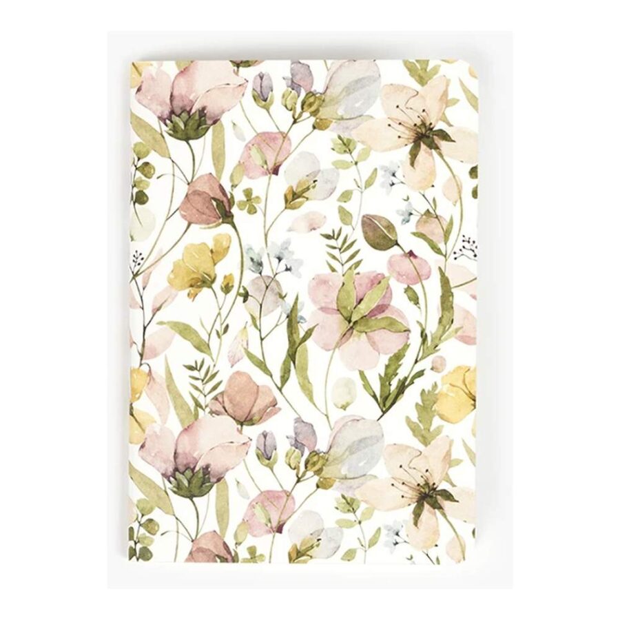 Libreta Grapada A6 Spring Flowers