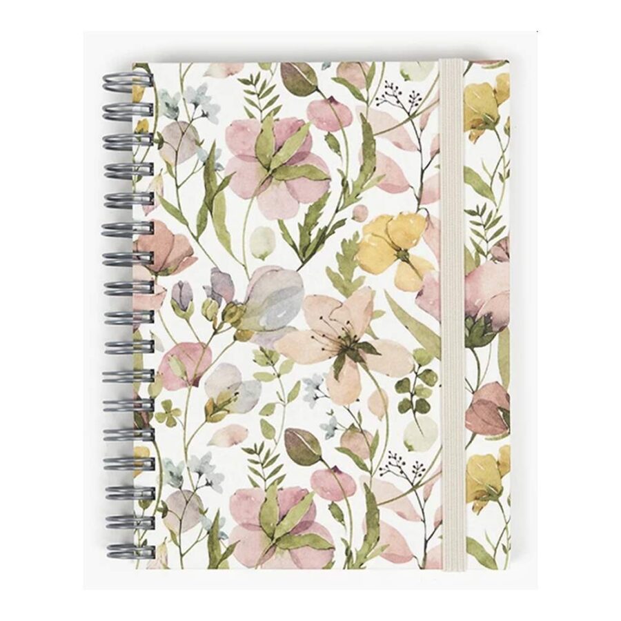 Libreta Wyro 4x4 Tapa Blanda A6 Spring Flowers