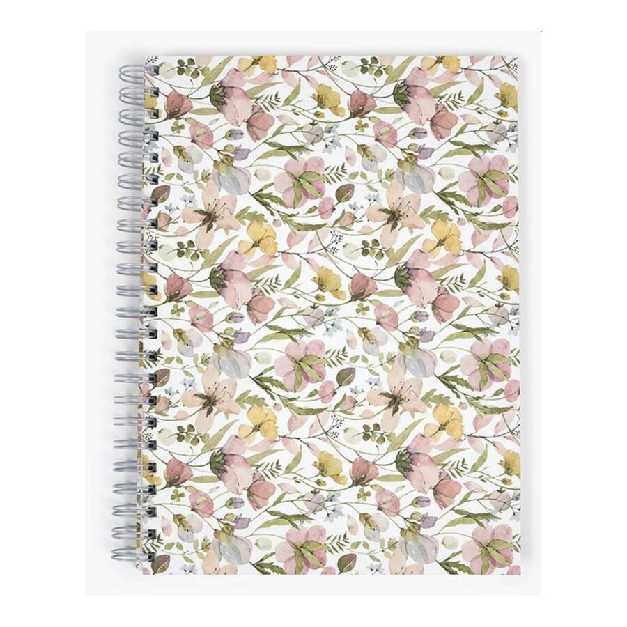 Libreta Wyro A4 Tapa Dura Spring Flowers
