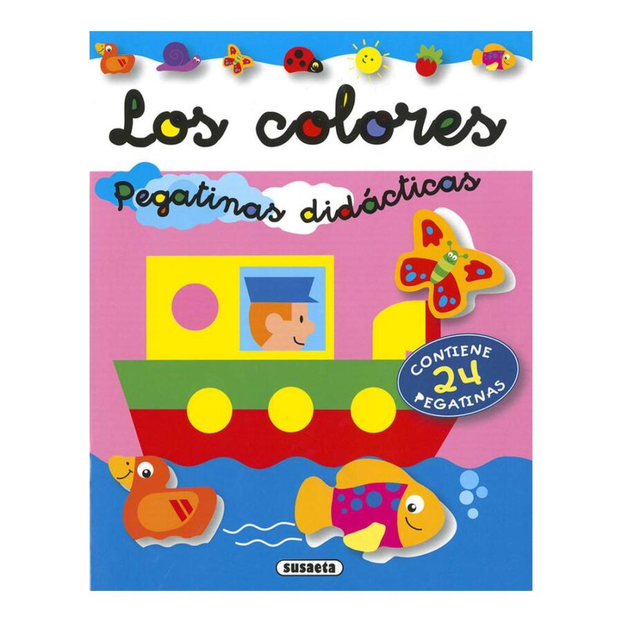 Los Colores Pegatinas Didácticas