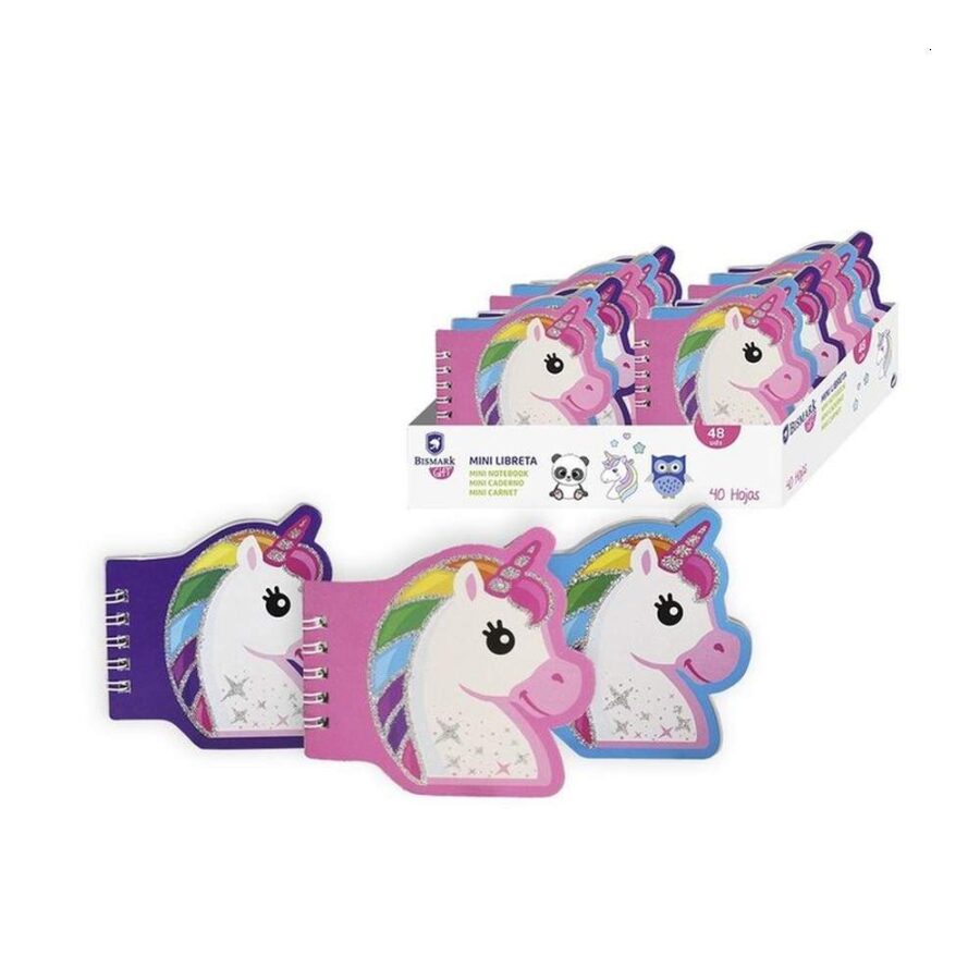 Mini Libreta Unicornios