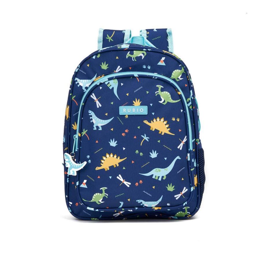 Mochila Infantil Dinosaurios Rubio