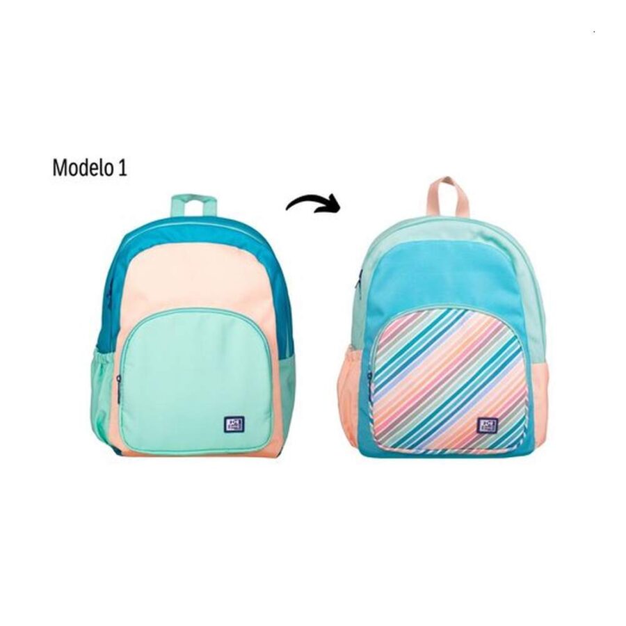 Mochila Oxford Color Block