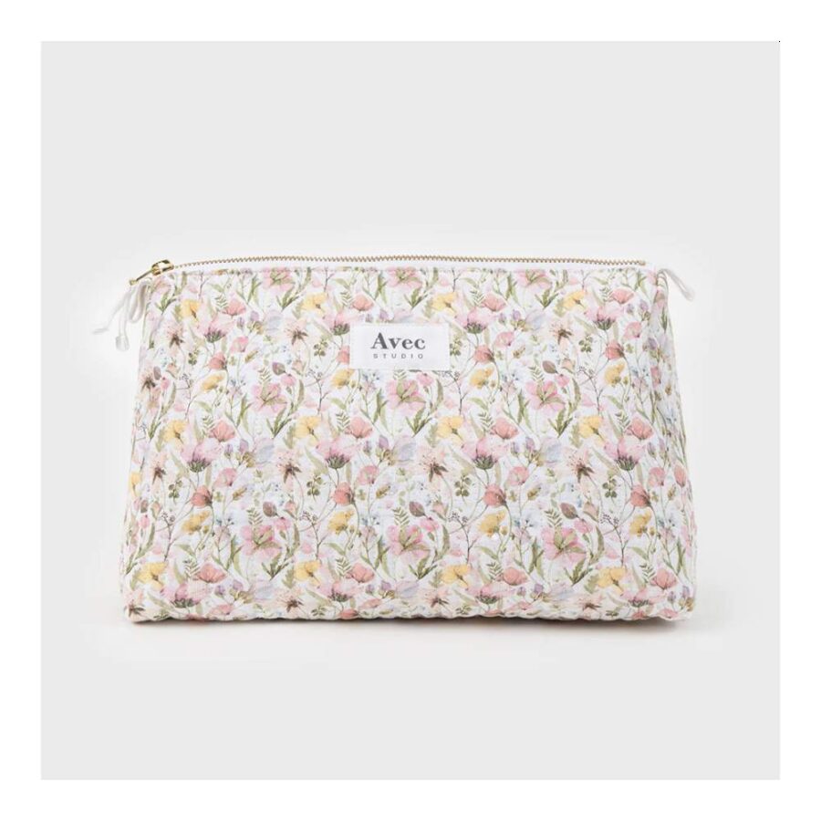 Neceser Grande Estampado Spring Flowers