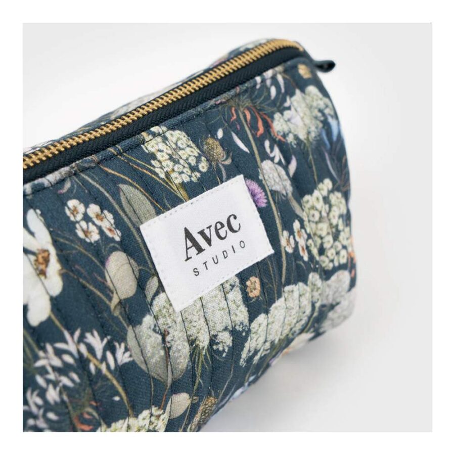 Neceser Pequeño Estampado Wild Flowers