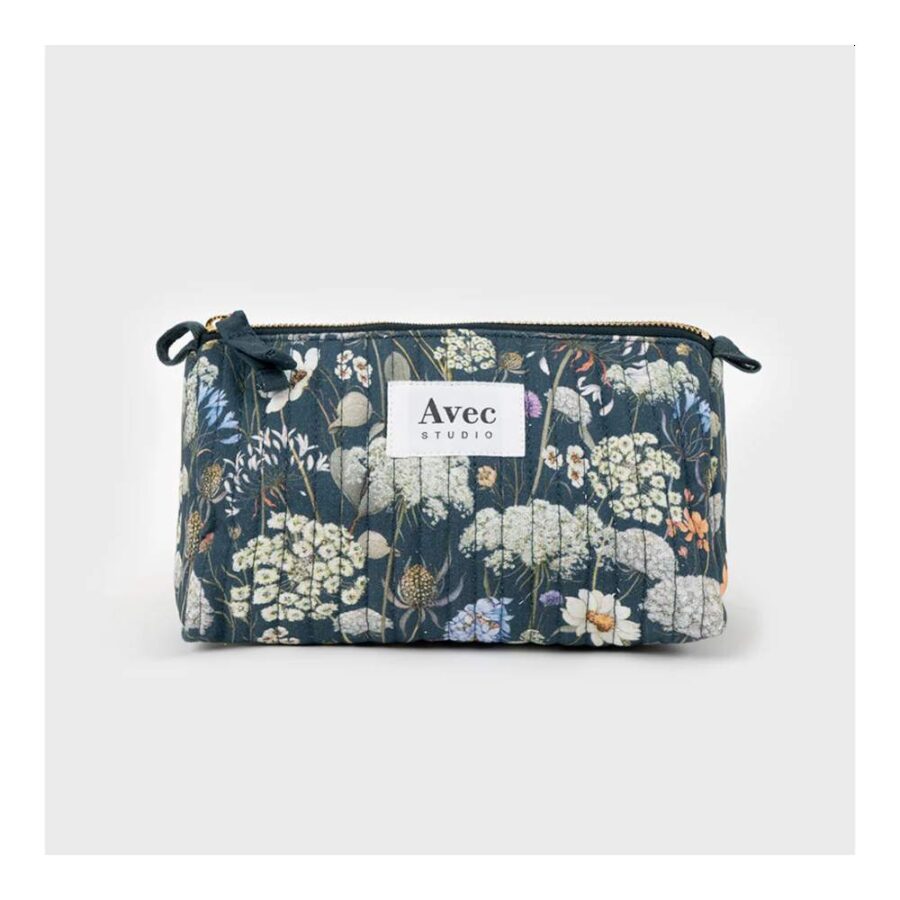 Neceser Pequeño Estampado Wild Flowers