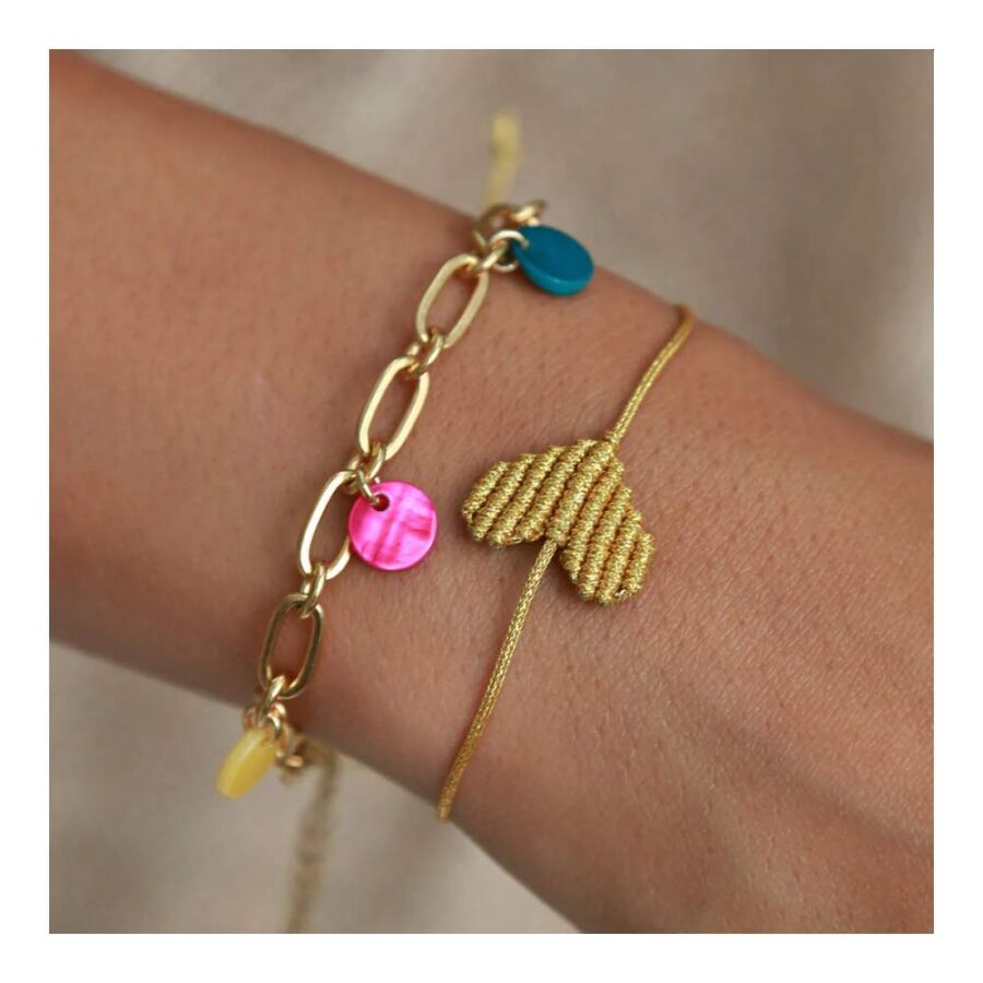 Pulsera Corazón Gold