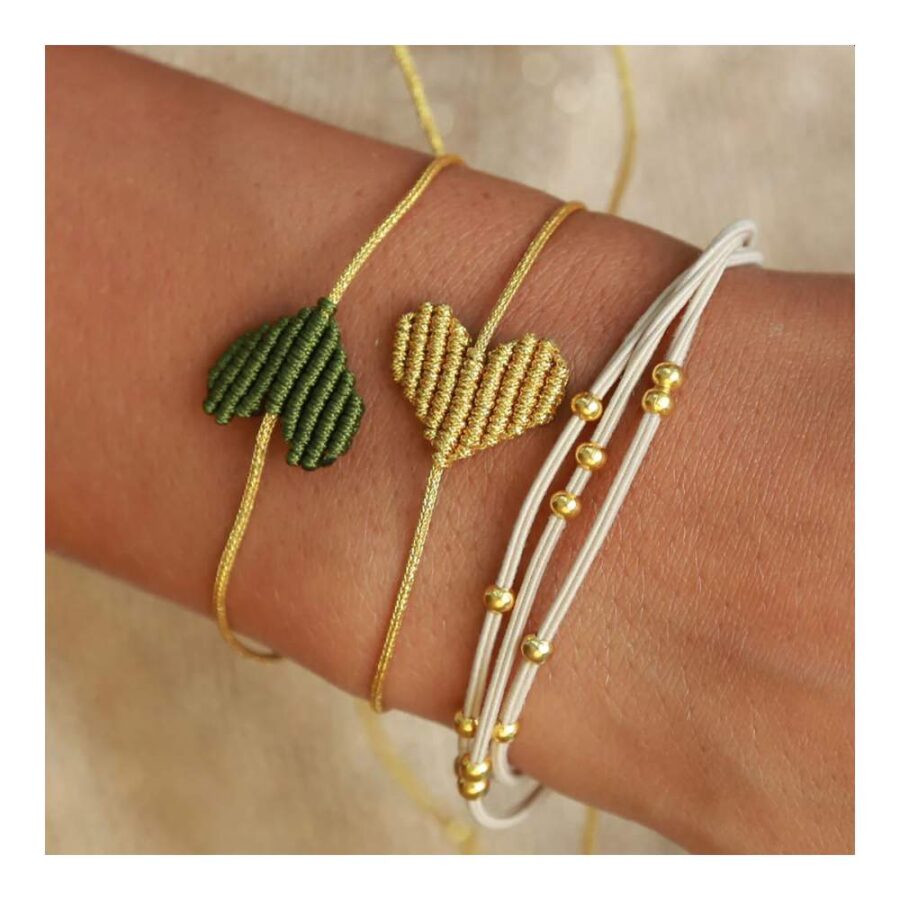 Pulsera Corazón Gold