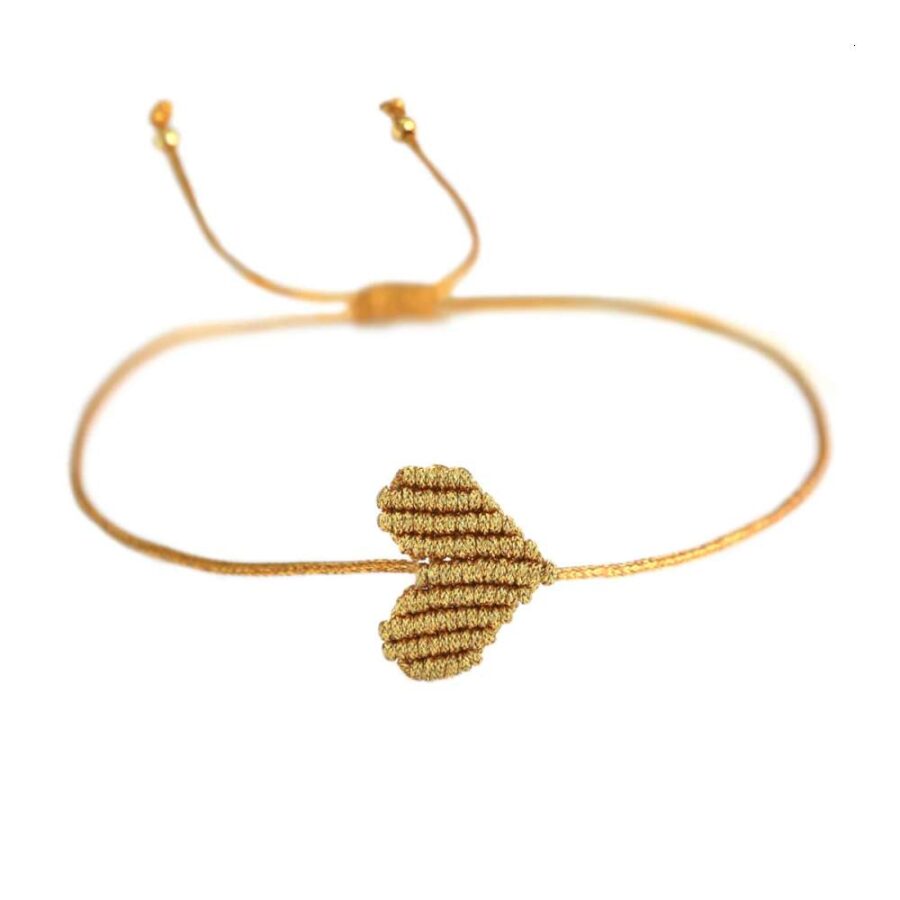 Pulsera Corazón Gold
