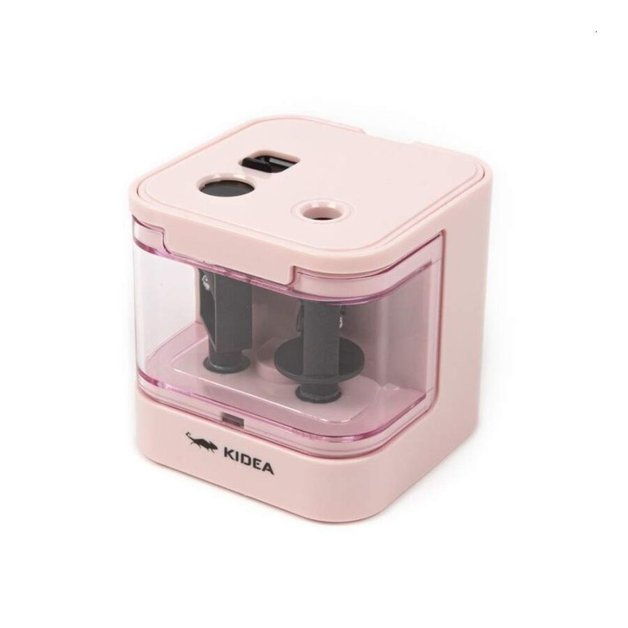 Sacapuntas Eléctrico Rosa
