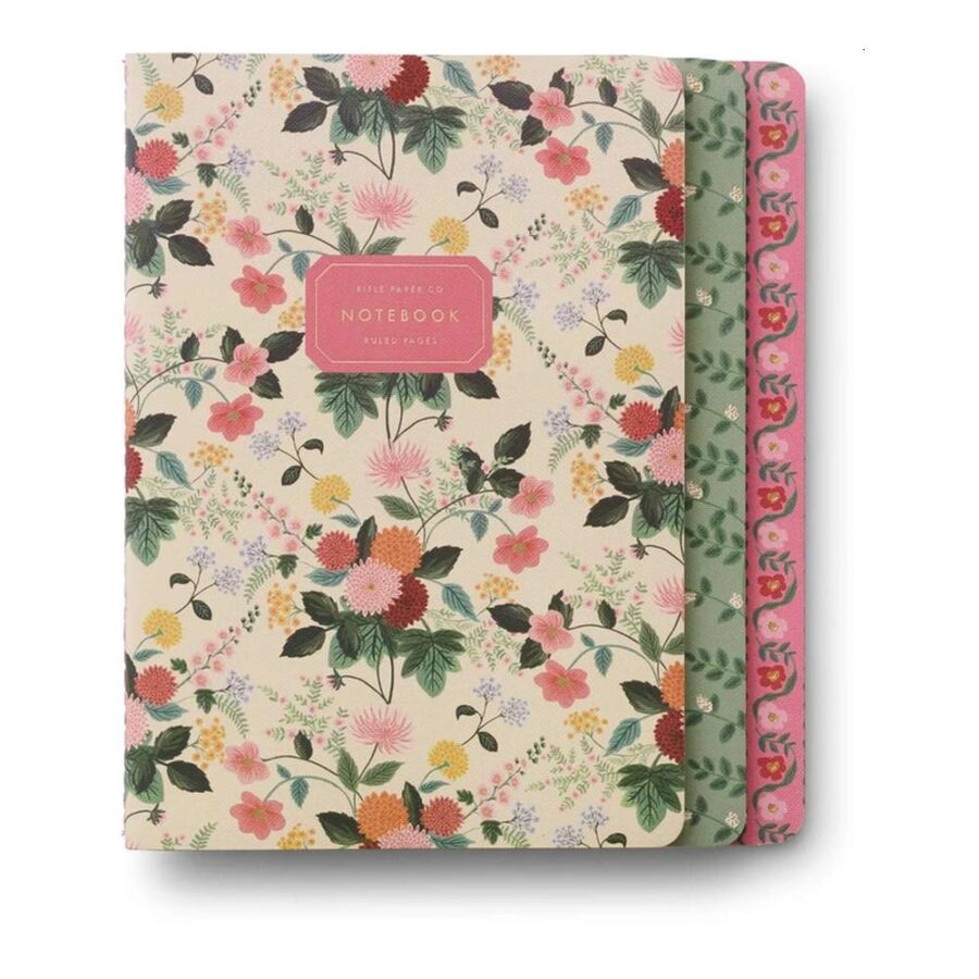 Set 3 Cuadernos Dahlia