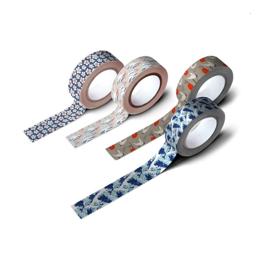 Set 4 Washi Tape Hokusai Kokonote