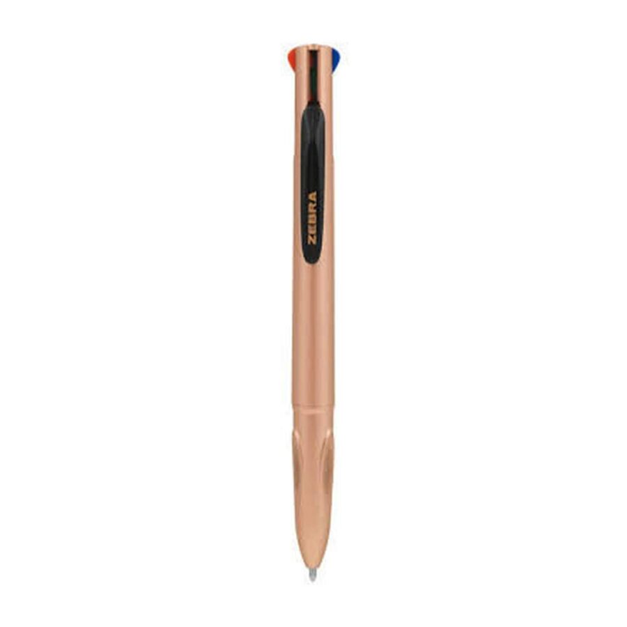 Bolígrafo Zebra 4 Colores Rose Gold