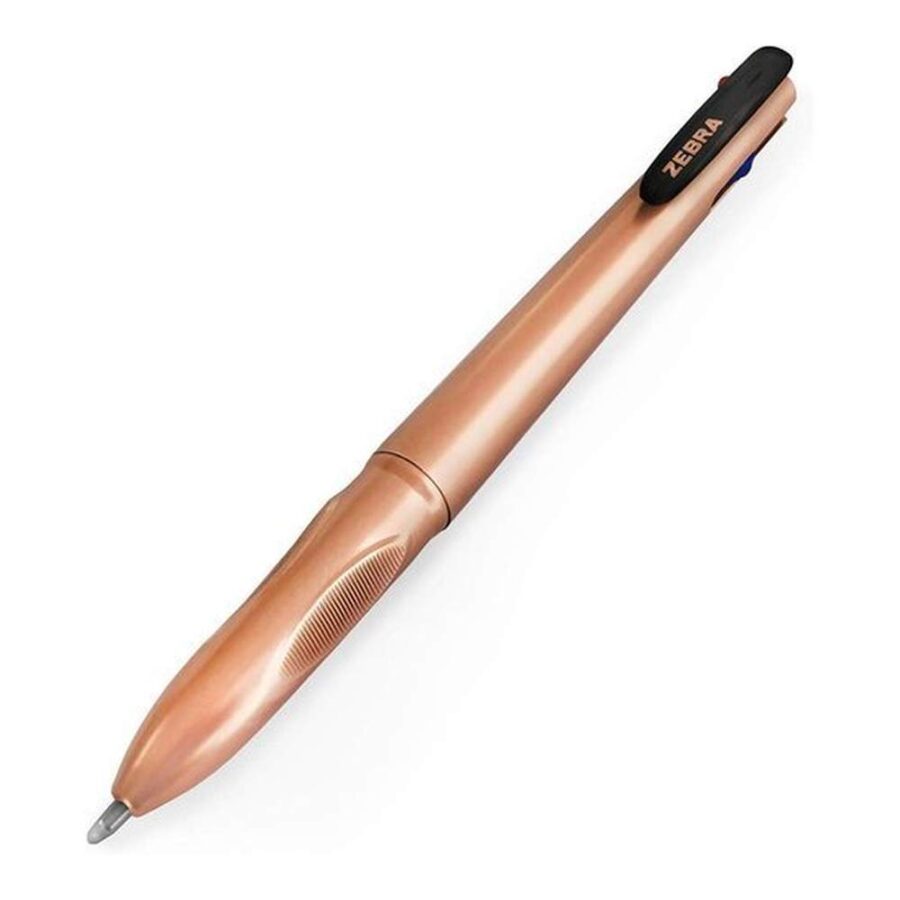 Bolígrafo Zebra 4 Colores Rose Gold
