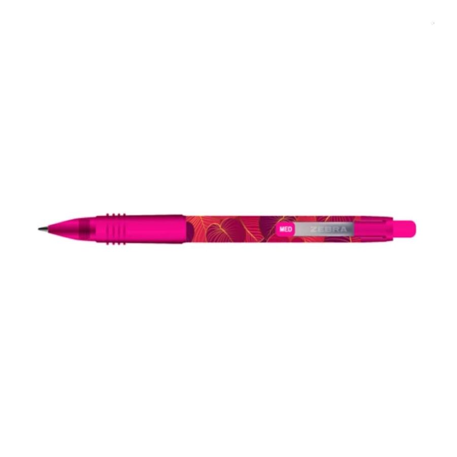 Bolígrafo Zebra Z-Grip Tropical Rosa