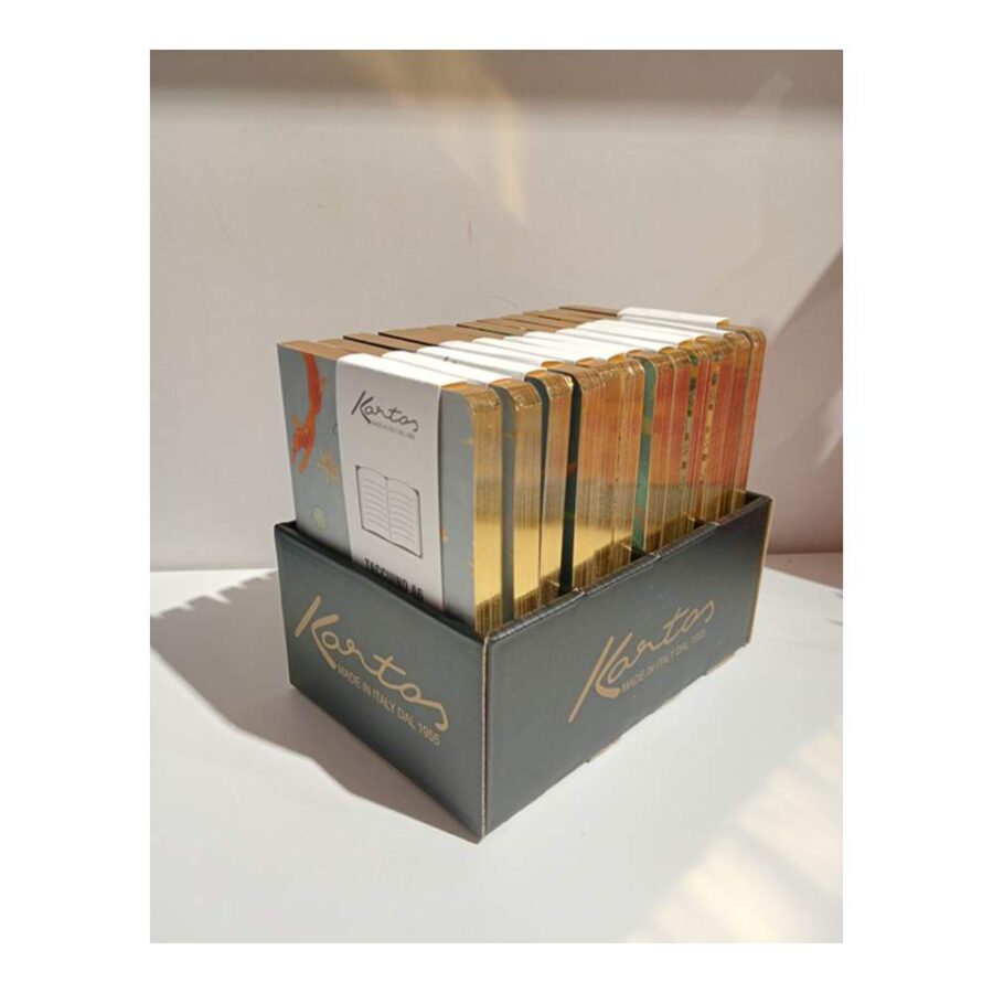 Cuaderno A6 El Principito Borde Dorado