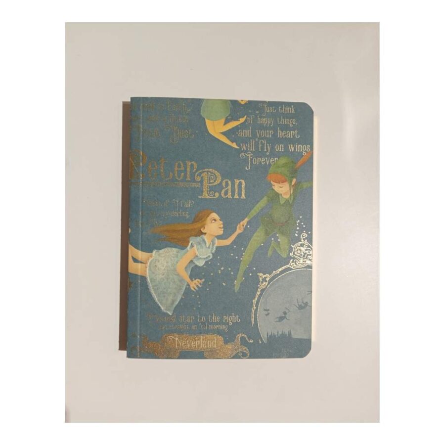 Cuaderno A6 Peter Pan Borde Dorado