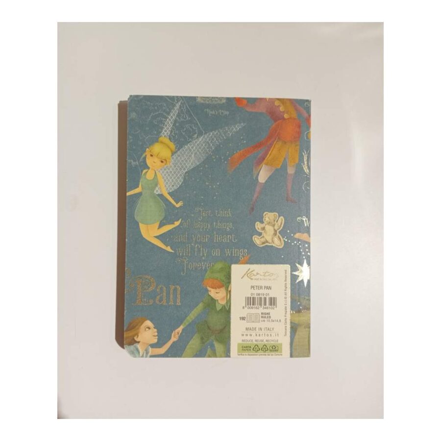 Cuaderno A6 Peter Pan Borde Dorado