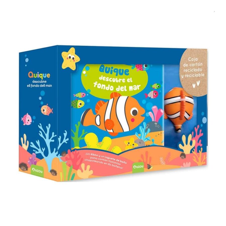 Libro De Baño Quique Descubre El Fondo Del Mar