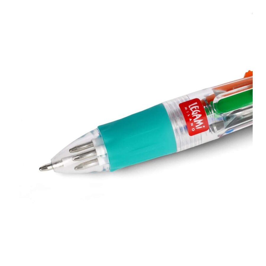 Mini Bolígrafo 4 Colores Dino