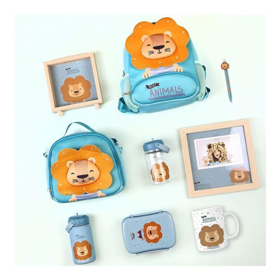 Mochila Guardería 27cm 3d León