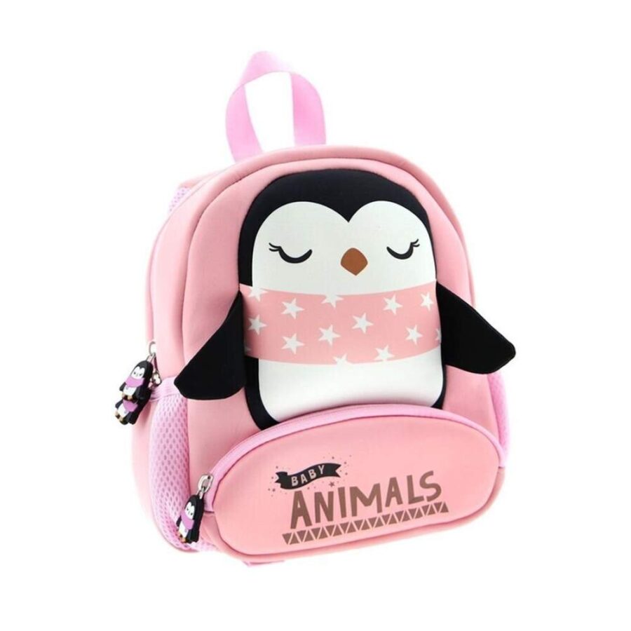 Mochila Guardería 3d Pingüino