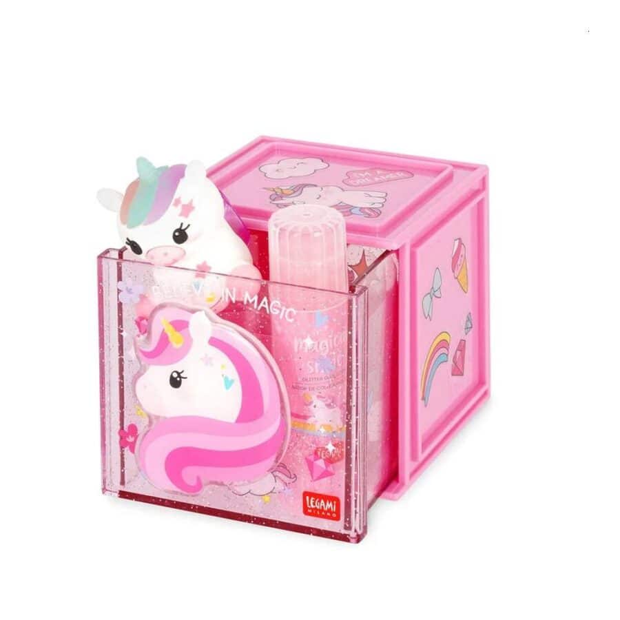 Organizador Modulable De Escritorio - Unicornio