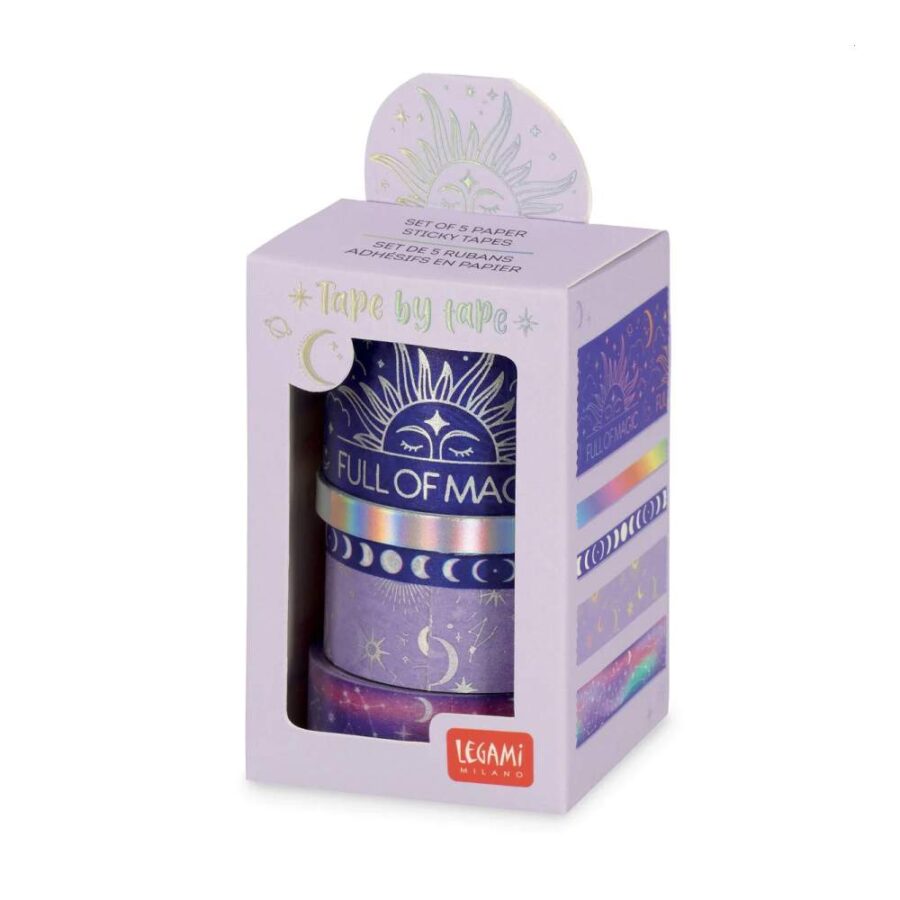 Set 5 Cintas Adhesivas Magic
